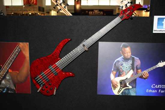 Bass Professor Musik Messe 2011 - Carvin