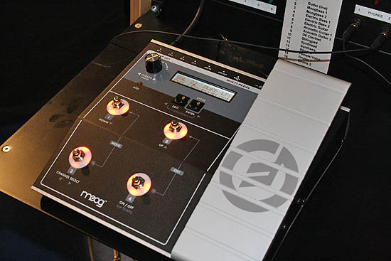 Bass Professor Musikmesse 2010: Moog