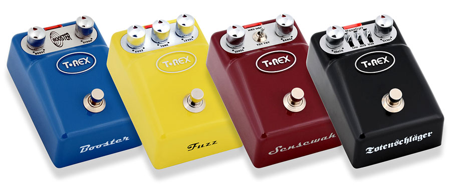 Bass Professor 1/2013, Test: T-REX TONEBUGS, Totenschläger, Fuzz, Booster & Sensewah