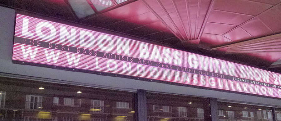 Bass Guitar Show London 2016