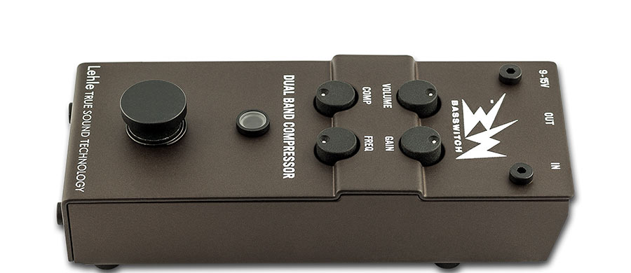 LEHLE/RMI Basswitch Dual Band Compressor. Test: Bass Professor 1/2017