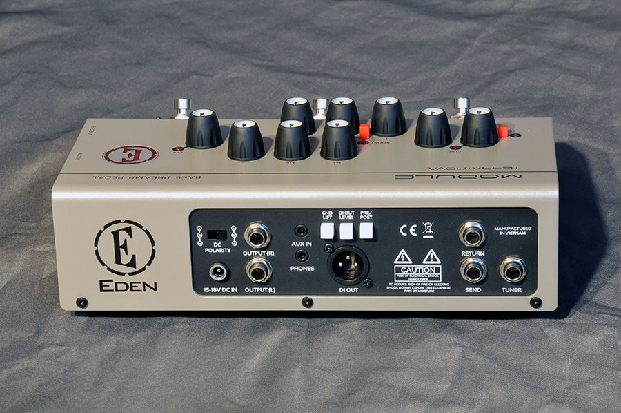 Bass Professor 5/2017. Ausgabe Nr.92, Test: EDEN Terra Nova Module Vorverstärker Pedal