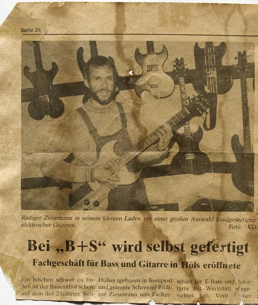Bass Professor 4/2018, Bassbauer: Rüdiger Ziesemann - Bassline