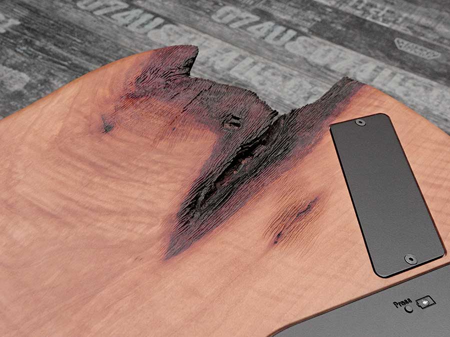 Bass Professor 5/2018, Test: NATURE SHOCK Full range Multiscale „Worn & Torn“ 5-String