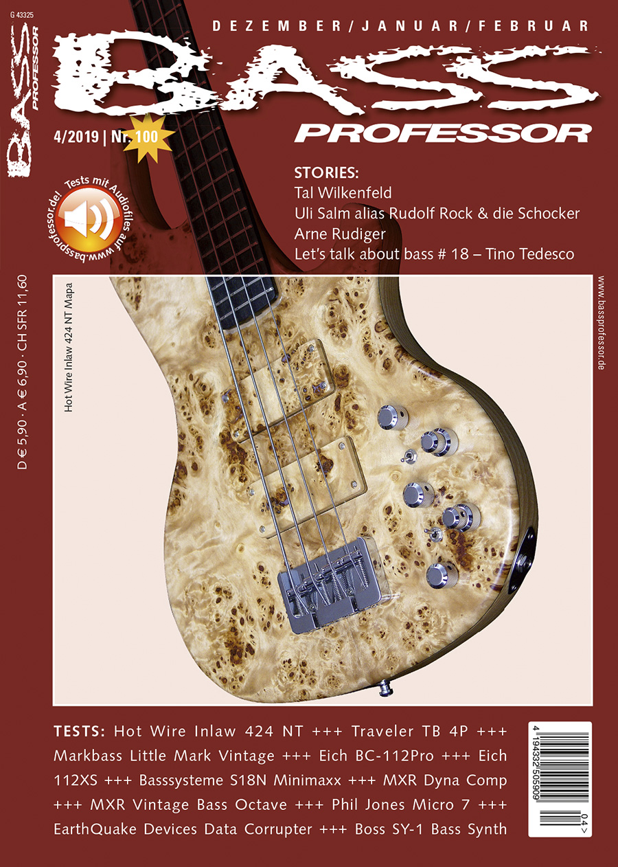Bass Professor 4/2019 - Ausgabe 100 Bass Professor 4/2019 - Ausgabe 100