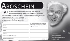 Bass Professor